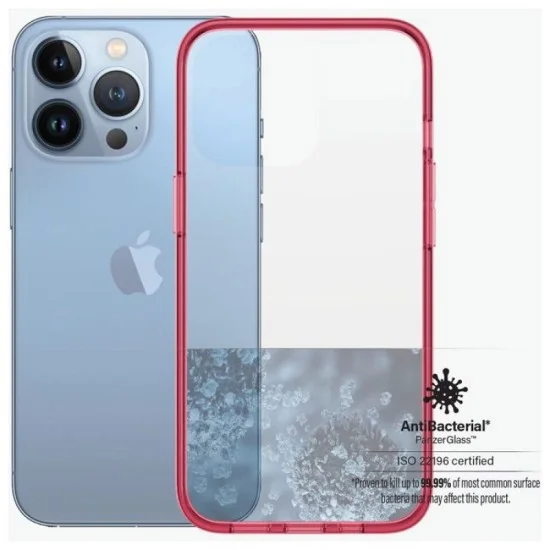Cover I Phone 13 Pro Panzerglass Military Grade - Strawberry
